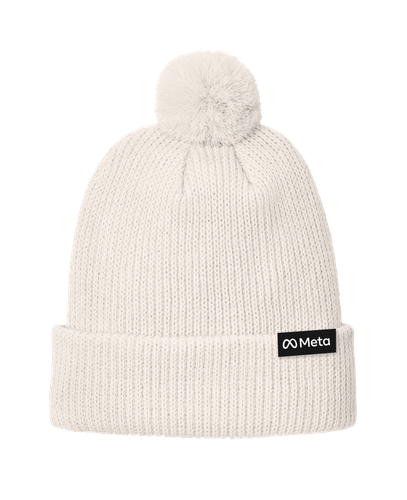 White North Face Beanie image thumbnail