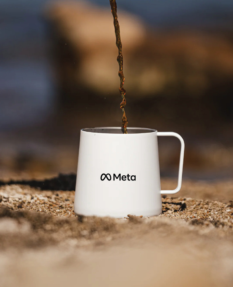 Image of 12 Oz White Camper Mug