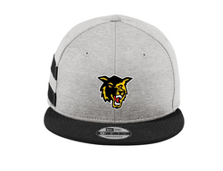 Image of New Era ® Shadow Heather Striped Flat Bill Snapback Cap