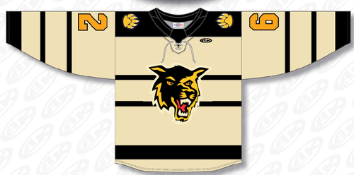 Golden Wolves Sublimated Cream Jersey image thumbnail