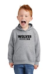 Image of Port & Company® Toddler Core Fleece Pullover Hooded Sweatshirt