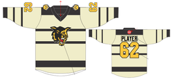Image of Golden Wolves Mites Sublimated Cream Jersey 