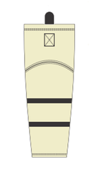 Image of Cream Hockey Socks 