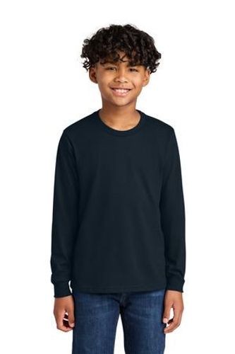 Next Level Apparel Youth Cotton Long Sleeve Tee NL3311 image thumbnail