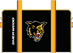 Image of Discontinued Custom Wolves Hockey Bag