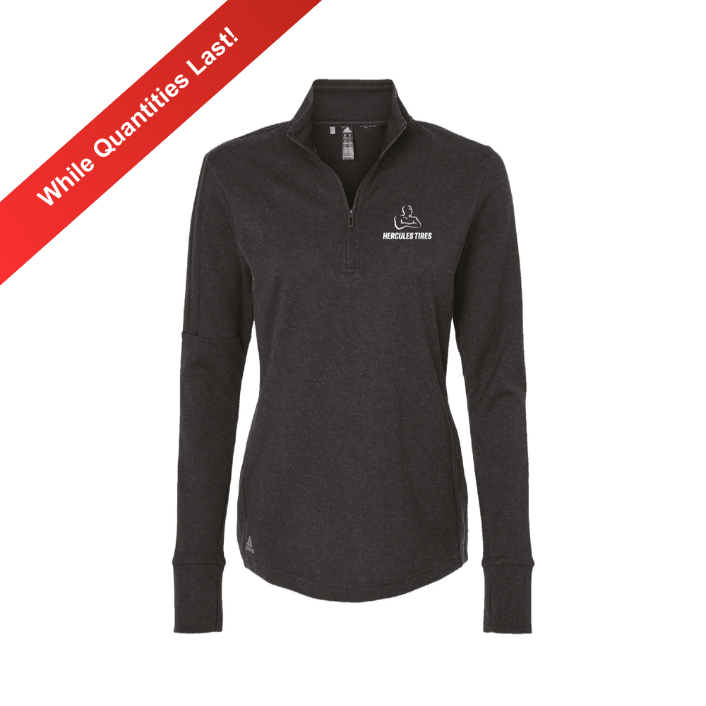Women's Adidas 3-Stripe Quarter Zip primary image