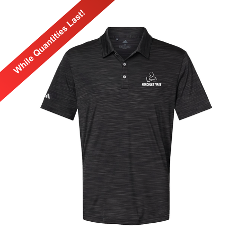 Men's Adidas Mélange Polo image thumbnail