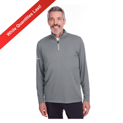 Image of Puma Golf Men's Icon Quarter-Zip- Quite Shade