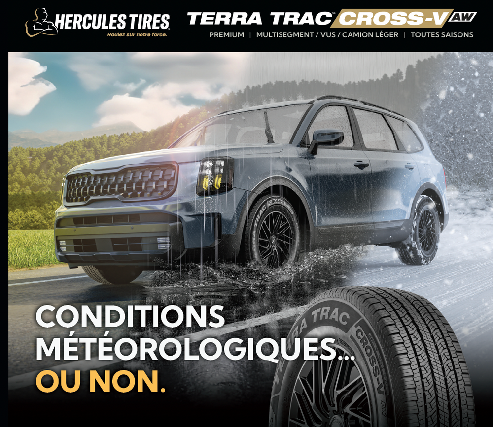 TerraTrac Cross V AW Dealer Brochure French primary image TerraTrac Cross V AW Dealer Brochure French primary image