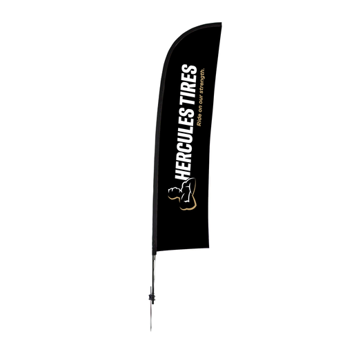 13' Nylon Sail Sign Kit (English) - Made to Order image thumbnail