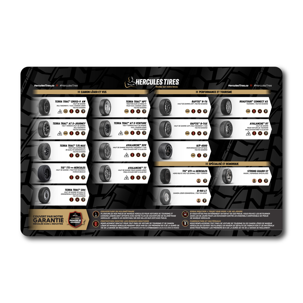 PVC Counter Mat (French) primary image