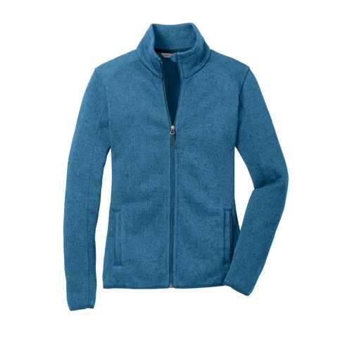 Port Authority Ladies Sweater Fleece Jacket image thumbnail