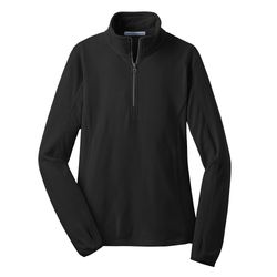 Image of Port Authority Ladies Microfleece 1/2-Zip Pullover