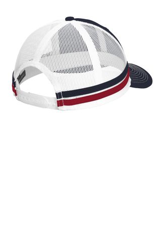 Port Authority Two-Stripe Snapback Trucker Cap. C113 image thumbnail