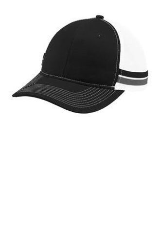 Port Authority Two-Stripe Snapback Trucker Cap. C113 image thumbnail