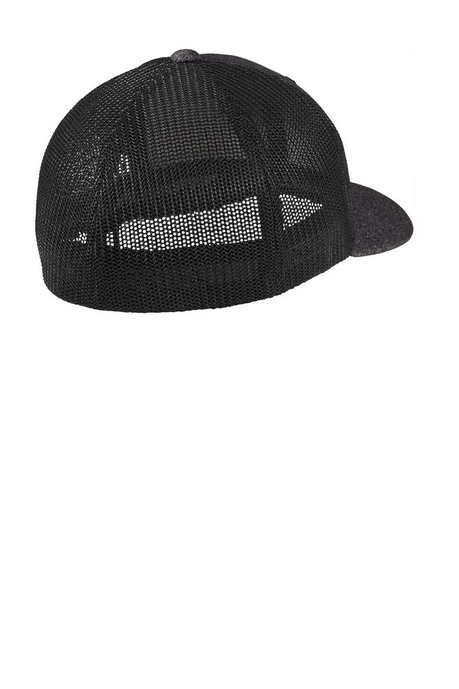 Port Authority Flexfit Melange Mesh Back Trucker Cap C302 primary image