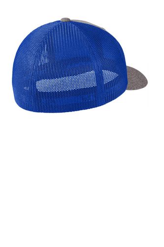 Port Authority Flexfit Melange Mesh Back Trucker Cap C302 image thumbnail