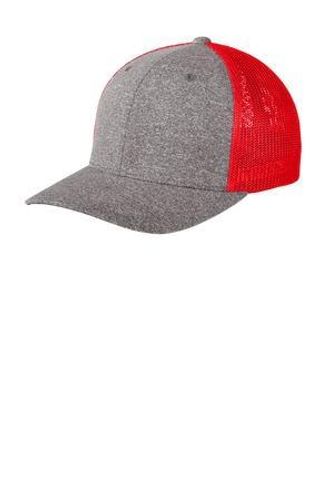 Port Authority Flexfit Melange Mesh Back Trucker Cap C302 image thumbnail