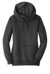 Image of District Women's Lightweight Fleece Hoodie. DM493