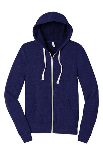 BELLA+CANVAS Unisex Triblend Sponge Fleece Full-Zip Hoodie. BC3909 image thumbnail