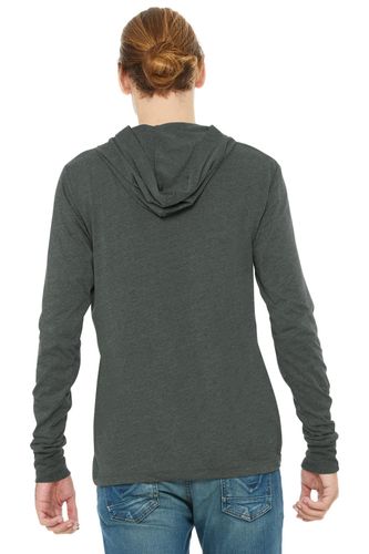 BELLA+CANVAS Unisex Jersey Long Sleeve Hoodie. BC3512 image thumbnail