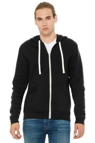 BELLA+CANVAS Unisex Triblend Sponge Fleece Full-Zip Hoodie. BC3909 image thumbnail