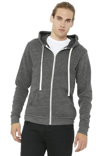 BELLA+CANVAS Unisex Triblend Sponge Fleece Full-Zip Hoodie. BC3909 image thumbnail
