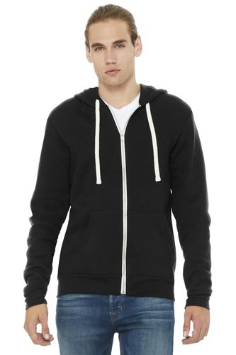 BELLA+CANVAS Unisex Triblend Sponge Fleece Full-Zip Hoodie. BC3909 image thumbnail