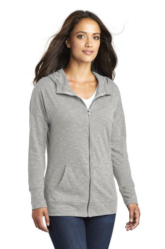 District Women's Medal Full-Zip Hoodie. DT665 image thumbnail