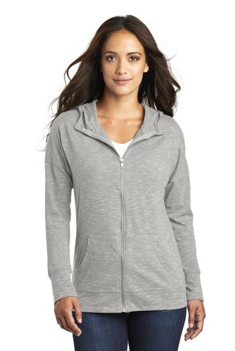 District Women's Medal Full-Zip Hoodie. DT665 image thumbnail