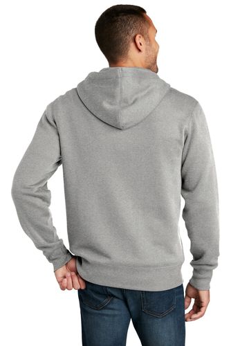 District Perfect Weight Fleece Full-Zip Hoodie DT1103 image thumbnail