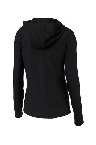 Sport-Tek Ladies PosiCharge Tri-Blend Wicking Fleece Full-Zip Hooded Jacket LST293 image thumbnail