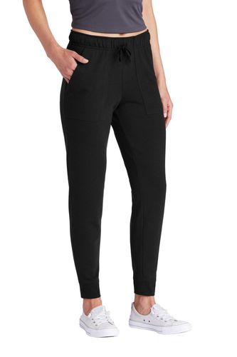 Sport-Tek Ladies PosiCharge Tri-Blend Wicking Fleece Jogger LST299 image thumbnail