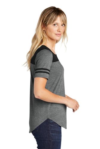 Sport-Tek Ladies PosiCharge Tri-Blend Wicking Fan Tee. LST403 image thumbnail