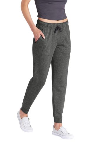 Sport-Tek Ladies PosiCharge Tri-Blend Wicking Fleece Jogger LST299 image thumbnail