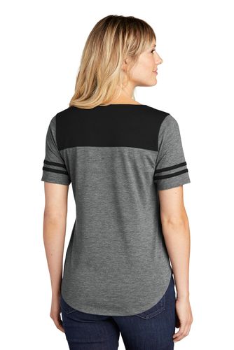 Sport-Tek Ladies PosiCharge Tri-Blend Wicking Fan Tee. LST403 image thumbnail