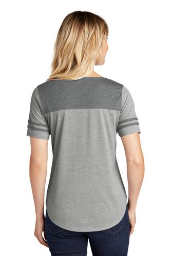 Sport-Tek Ladies PosiCharge Tri-Blend Wicking Fan Tee. LST403 image thumbnail
