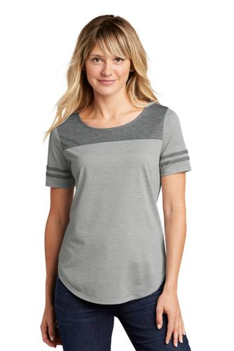 Sport-Tek Ladies PosiCharge Tri-Blend Wicking Fan Tee. LST403 image thumbnail