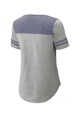 Sport-Tek Ladies PosiCharge Tri-Blend Wicking Fan Tee. LST403 image thumbnail