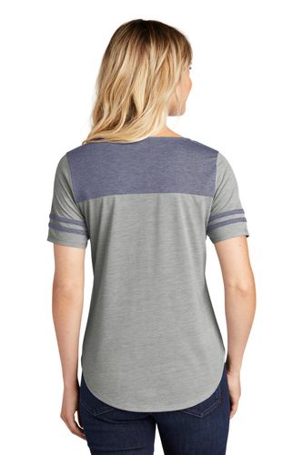Sport-Tek Ladies PosiCharge Tri-Blend Wicking Fan Tee. LST403 image thumbnail