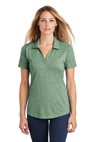 Sport-Tek Ladies PosiCharge Tri-Blend Wicking Polo. LST405 image thumbnail