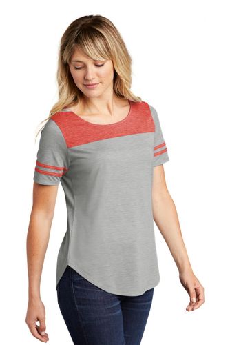 Sport-Tek Ladies PosiCharge Tri-Blend Wicking Fan Tee. LST403 image thumbnail