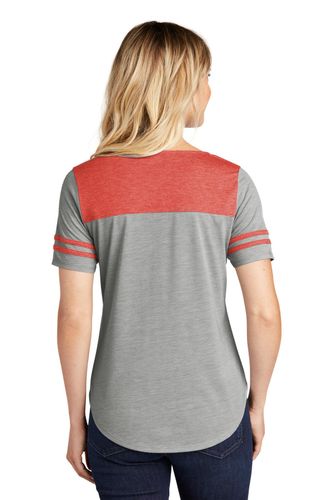 Sport-Tek Ladies PosiCharge Tri-Blend Wicking Fan Tee. LST403 image thumbnail