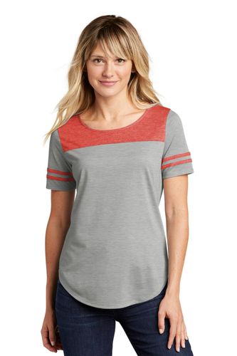 Sport-Tek Ladies PosiCharge Tri-Blend Wicking Fan Tee. LST403 image thumbnail
