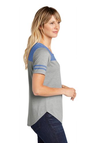 Sport-Tek Ladies PosiCharge Tri-Blend Wicking Fan Tee. LST403 image thumbnail