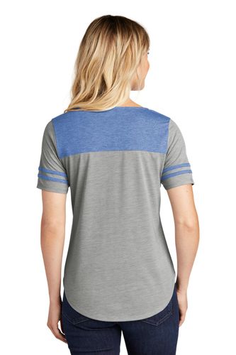 Sport-Tek Ladies PosiCharge Tri-Blend Wicking Fan Tee. LST403 image thumbnail