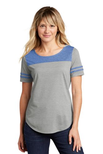 Sport-Tek Ladies PosiCharge Tri-Blend Wicking Fan Tee. LST403 image thumbnail