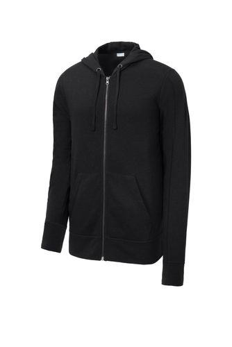 Sport-Tek PosiCharge Tri-Blend Wicking Fleece Full-Zip Hooded Jacket ST293 image thumbnail