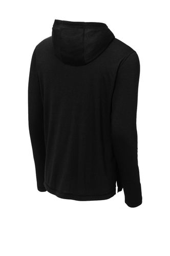 Sport-Tek PosiCharge Tri-Blend Wicking Long Sleeve Hoodie ST406 image thumbnail