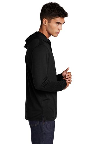 Sport-Tek PosiCharge Tri-Blend Wicking Long Sleeve Hoodie ST406 image thumbnail